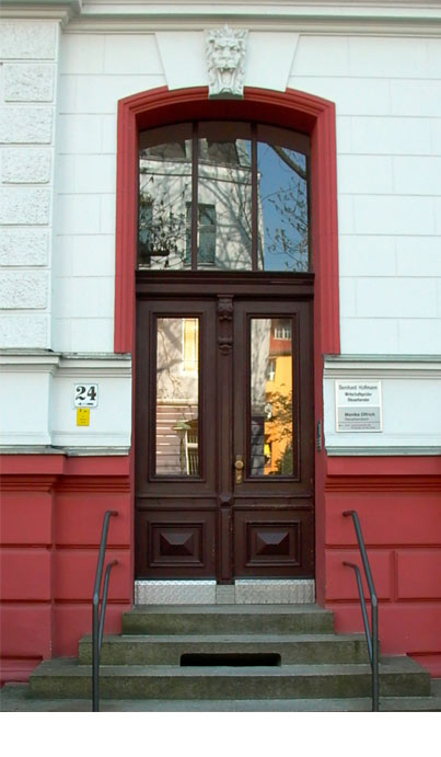 Altbausanierung Hauseingang