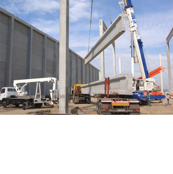 Logistik Stahlträger